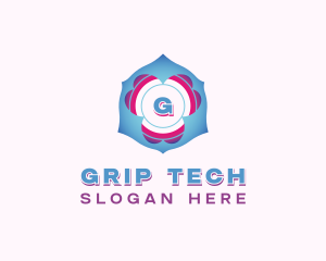 Tech Software App logo design