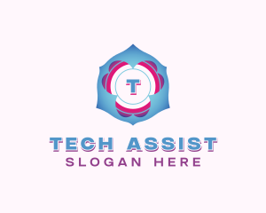 Tech Software App logo design