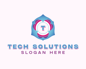 Tech Software App logo design