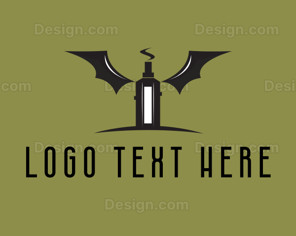 Vape Bat Wings Logo