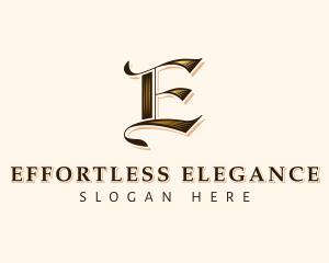 Elegant Antique Company logo design