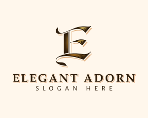 Elegant Antique Company logo design