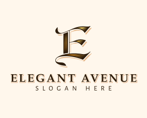 Elegant Antique Company logo design
