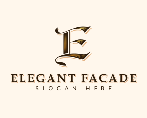 Elegant Antique Company logo design