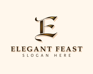 Elegant Antique Company logo design