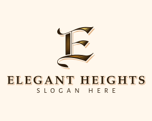 Elegant Antique Company logo design
