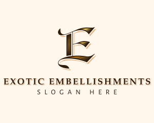 Elegant Antique Company logo design