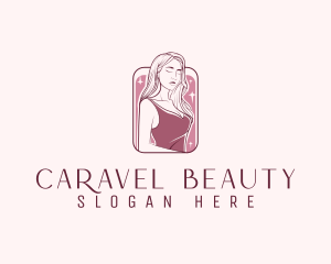 Feminine Beauty Woman logo design