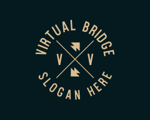 Generic Hipster Arrows logo