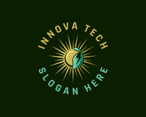 Natural Energy Solar Sun logo