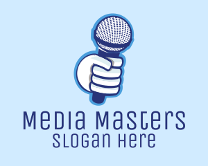 Microphone Podcast Media  logo