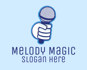 Microphone Podcast Media  logo