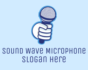 Microphone Podcast Media  logo