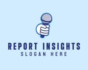 Microphone News Reporter logo