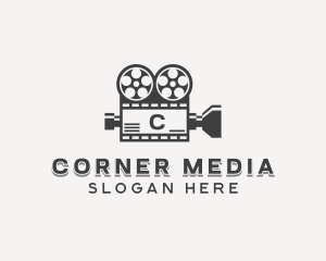 Film Reel Media logo design