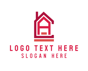 House Letter CA Monogram logo
