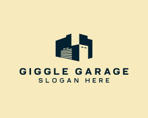 Warehouse Garage Building logo design