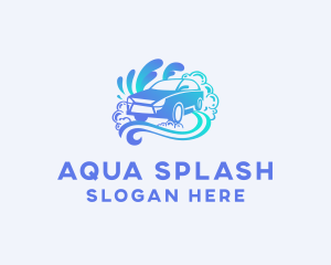 Bubbles Splash Car Wash logo design