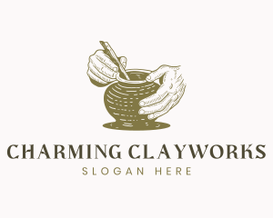 Handmade Clay Pottery logo