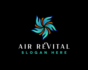 Air Cool Ventilation logo design