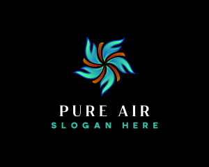 Air Cool Ventilation logo design