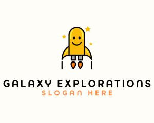 Happy Rocket Daycare logo design