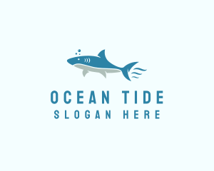 Ocean Shark Aquarium  logo design