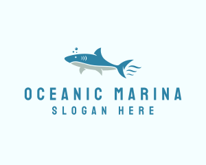 Ocean Shark Aquarium  logo design