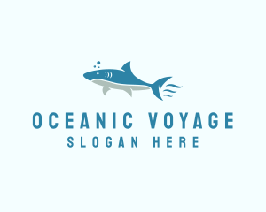 Ocean Shark Aquarium  logo design