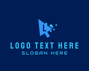 Click - Digital Web Cursor logo design