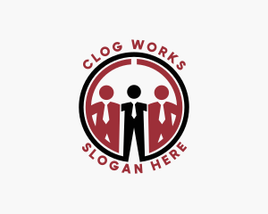 Corporate Job Organization logo design