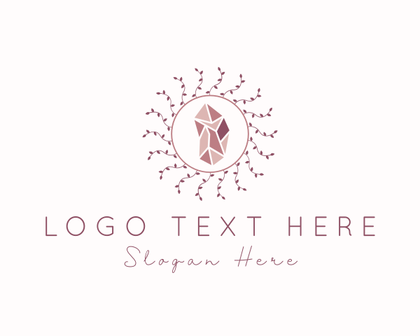 Crystal Gem Wreath logo