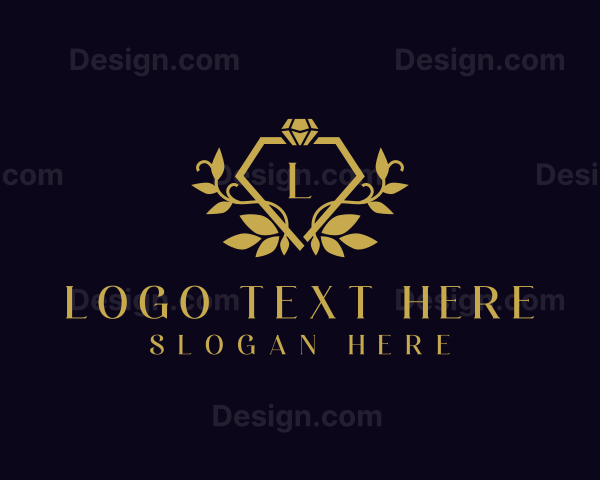 Luxury Ornamental Diamond Logo