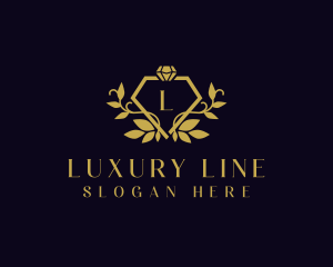 Luxury Ornamental Diamond  logo design