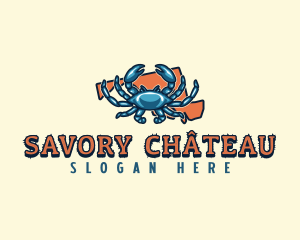 Maryland Blue Crab logo design