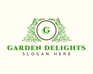 Organic Gardening Florist logo design