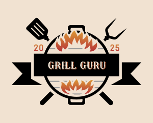 Grilling BBQ Gourmet logo