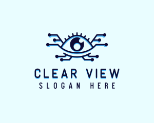 Eye Technology Security logo design