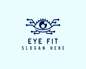 Eye Technology Security logo design