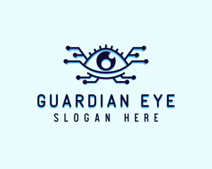 Eye Technology Security logo design