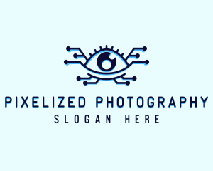 Eye Technology Security logo design