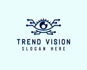 Eye Technology Security logo design