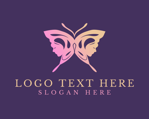 Woman Butterfly Wellness logo