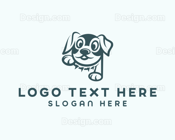 Cartoon Pet Dog Logo