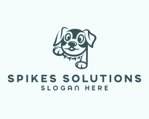 Cartoon Pet Dog logo design