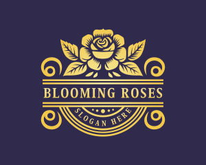 Rose Floral Styling  logo design