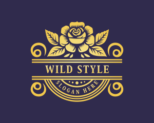 Rose Floral Styling  logo design