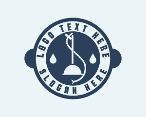 Plumber Toilet Plunger logo