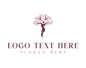 Organic Woman Tree Logo