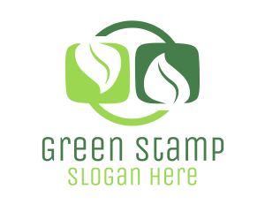 Leaves Eco Sustainability logo design